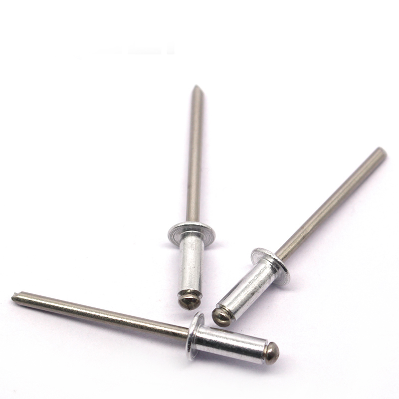 开口圆头铝帽不锈钢杆铆钉